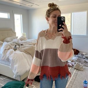 Women’s Striped Sweater